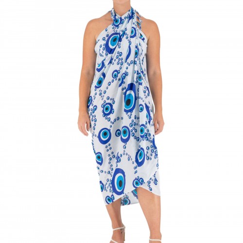 Pareo With Eyes Print 522043-21