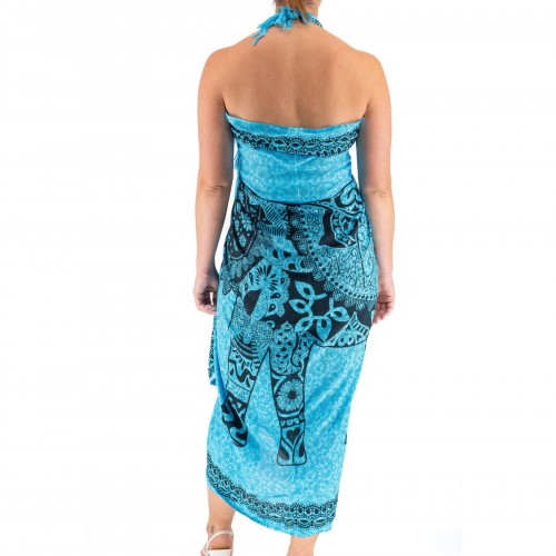 Elephant Print Pareo 522043-25