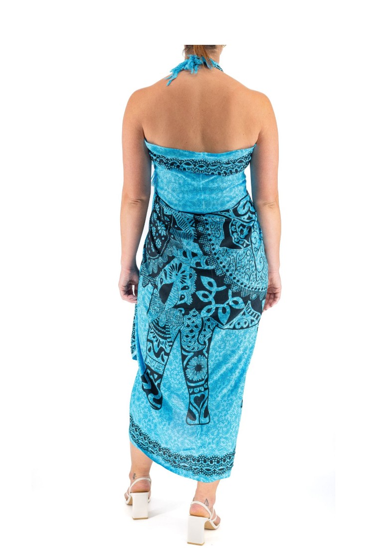 Elephant Print Pareo 522043-25