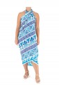 Pareo With Meander Print 522043-26 Pareo With Meander Print 522043-26