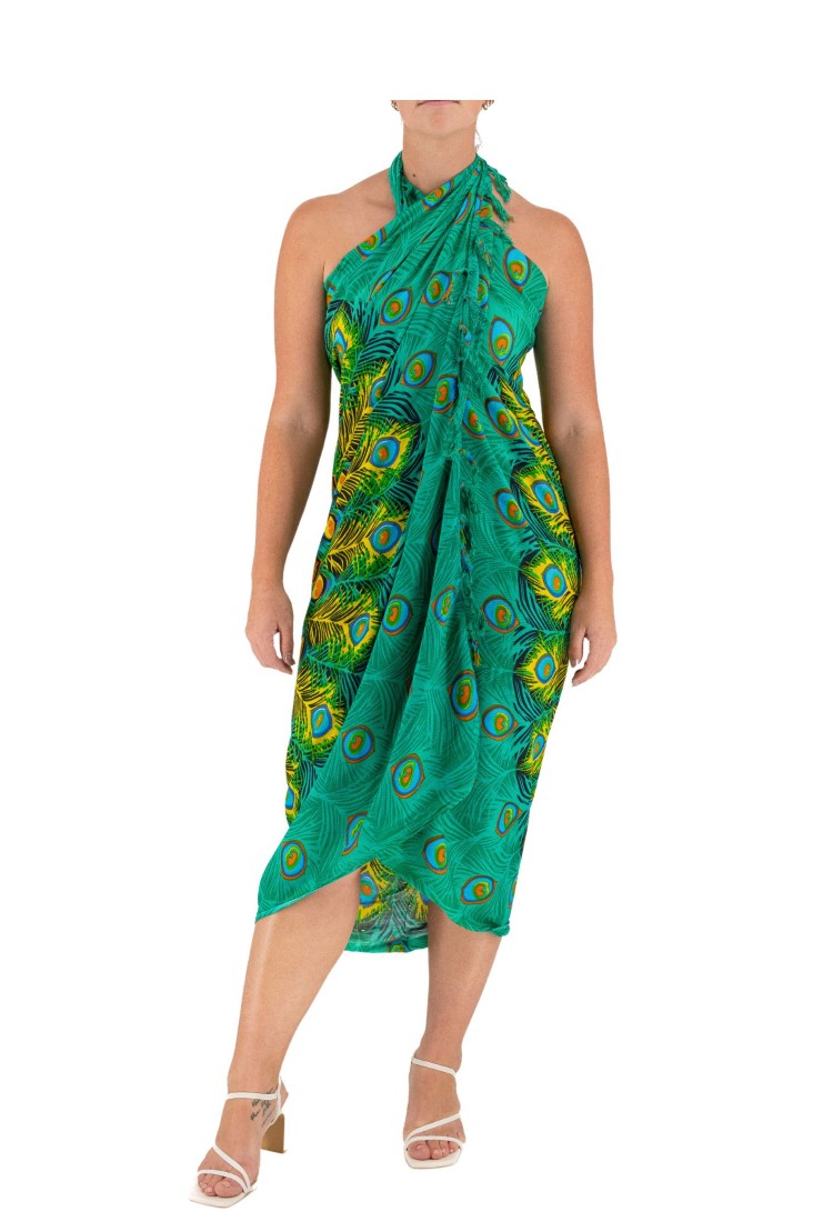 Peacock Colored Pareo 522043-31 Peacock Colored Pareo 522043-31