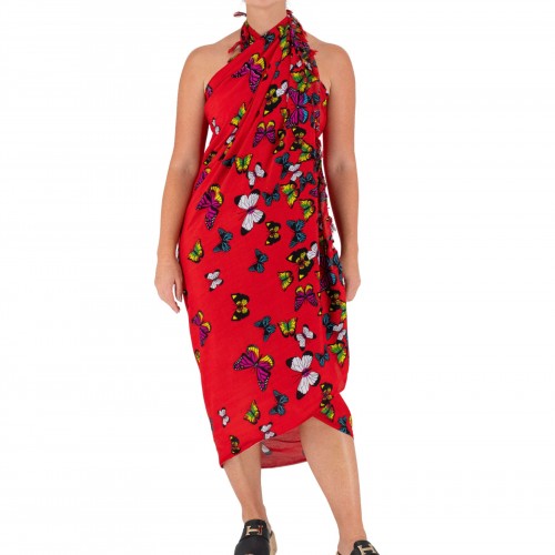 Pareo With Butterfly Print 522043-35