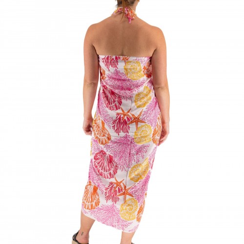 Pareo With Coral Print 522043-37