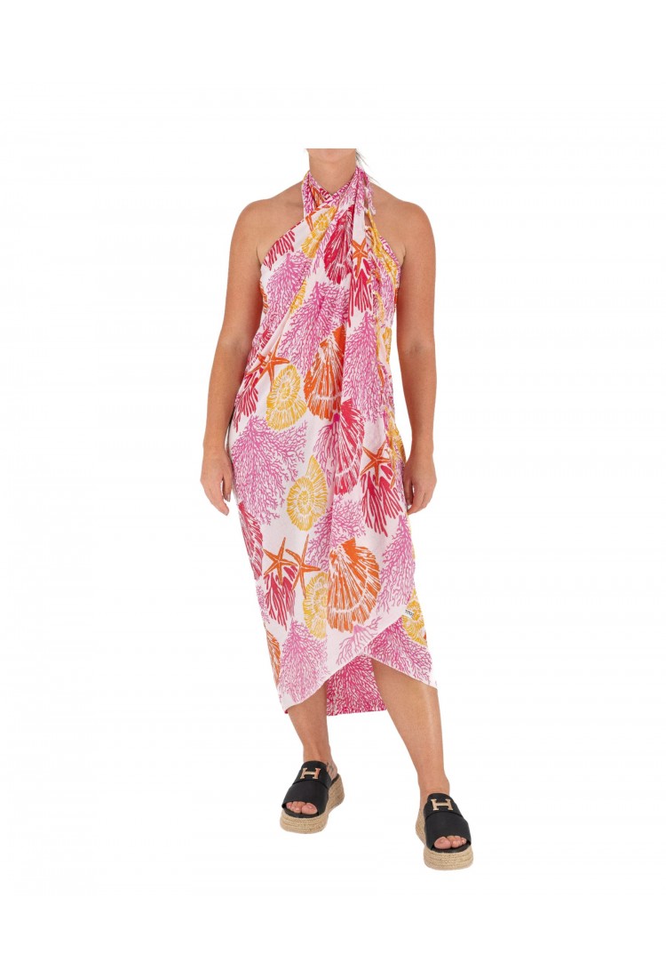 Pareo With Coral Print 522043-37
