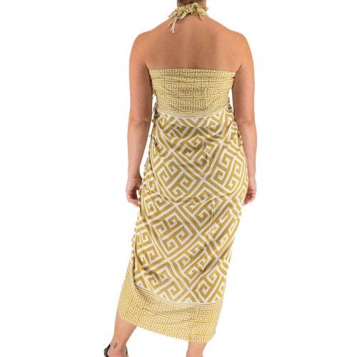 Pareo With Meander Print 522043-43
