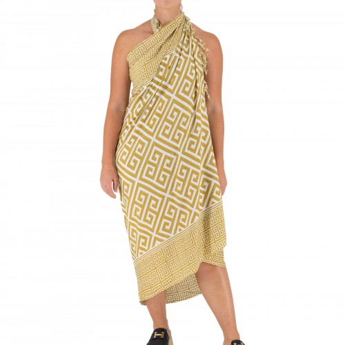 Pareo With Meander Print 522043-43