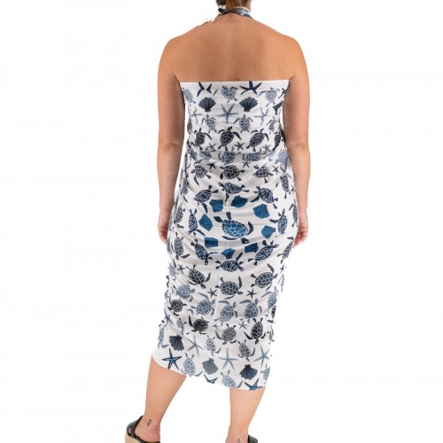 Pareo With Shell Print 522043-44