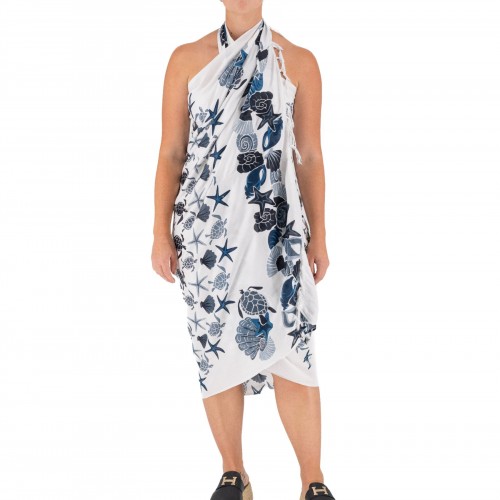 Pareo With Shell Print 522043-44