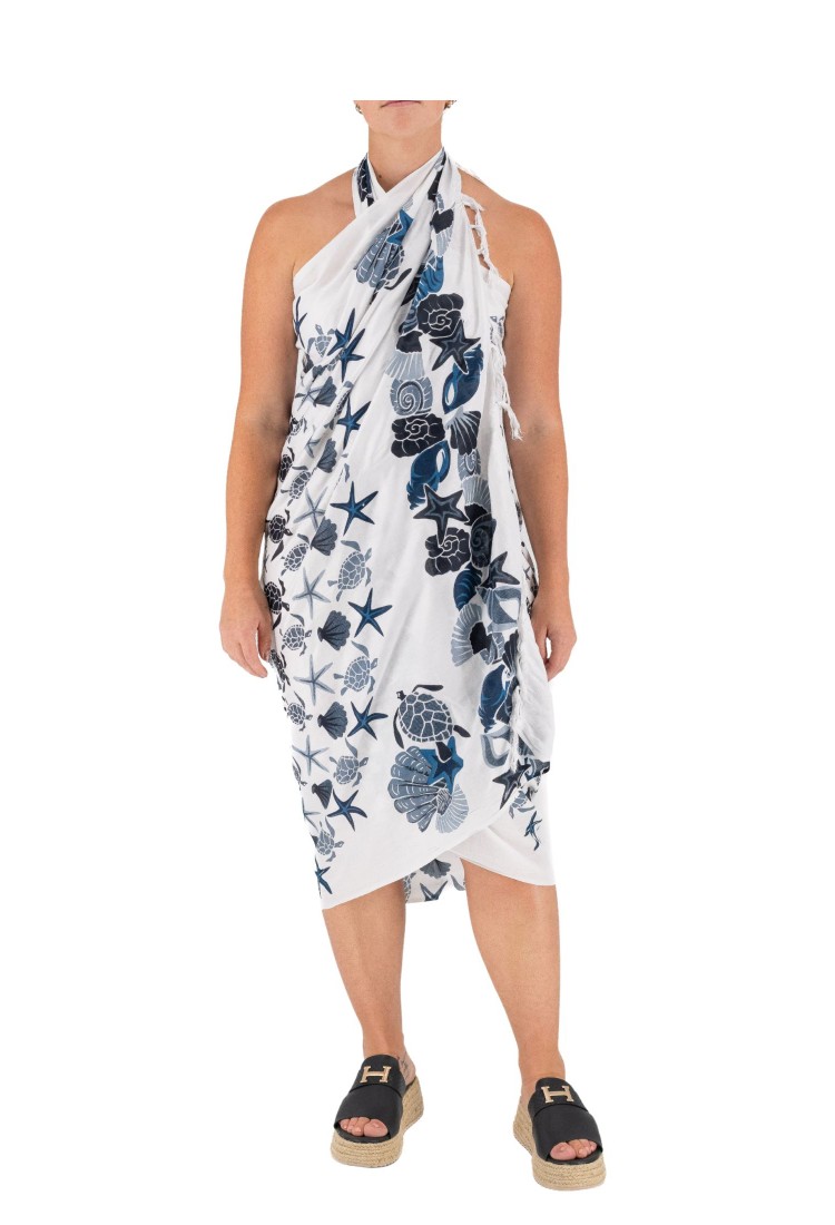 Pareo With Shell Print 522043-44 Pareo With Shell Print 522043-44