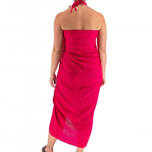 Pareo Solid Color Red 522044-6