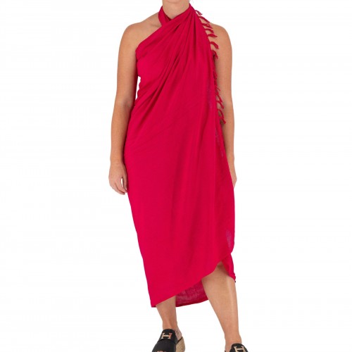 Pareo Solid Color Red 522044-6