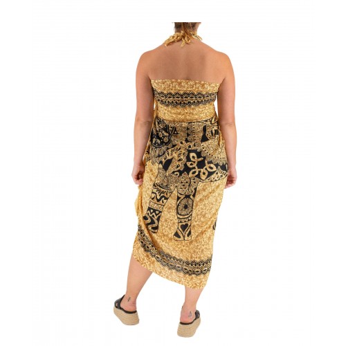 Elephant Print Pareo 522043-48