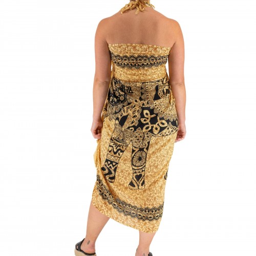 Elephant Print Pareo 522043-48