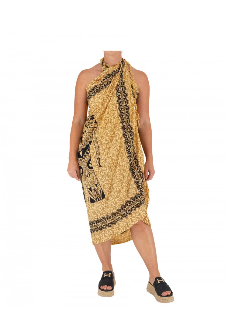 Elephant Print Pareo 522043-48