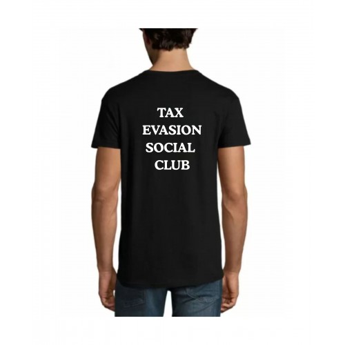 Μπλούζα Κοντομάνικη Με Τύπωμα Tax Evasion ESC896