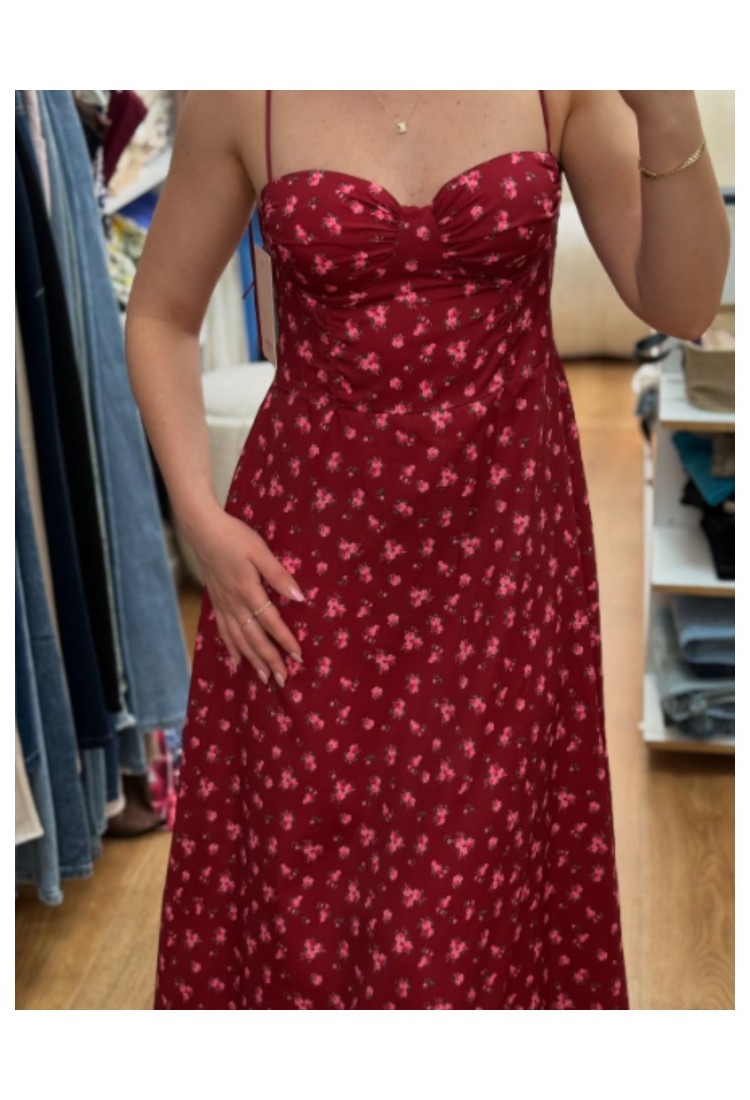 Long Floral Dress 526221