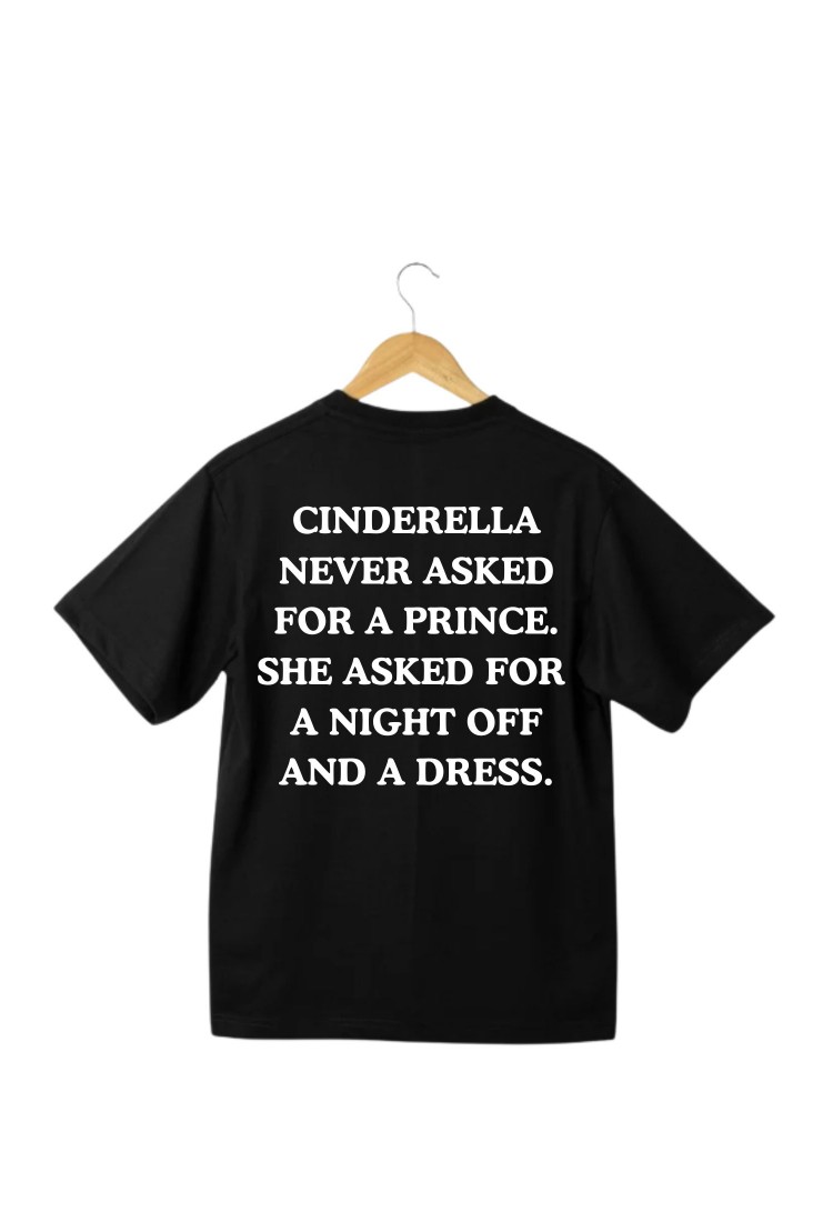 Μπλουζάκι Oversized Sinderella SNA768