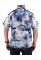 Men's Short Sleeve Shirt With Palm Trees 523013