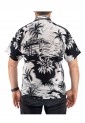 Men's Short Sleeve Shirt With Palm Trees 523013