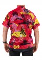Men's Short Sleeve Shirt With Palm Trees 523013