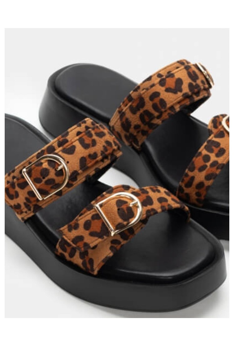 Σανδάλια Flatform Με Λουράκια 526163