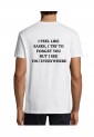 Short Sleeve T-Shirt With I Feel Like Sasuke Print IFL978