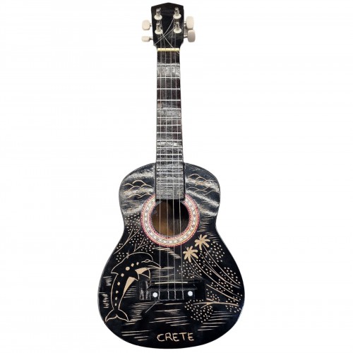 Wooden Ukulele Guitar Crete 524006