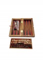 Wooden Backgammon and Chess Game 524059 Wooden Backgammon and Chess Game 524059