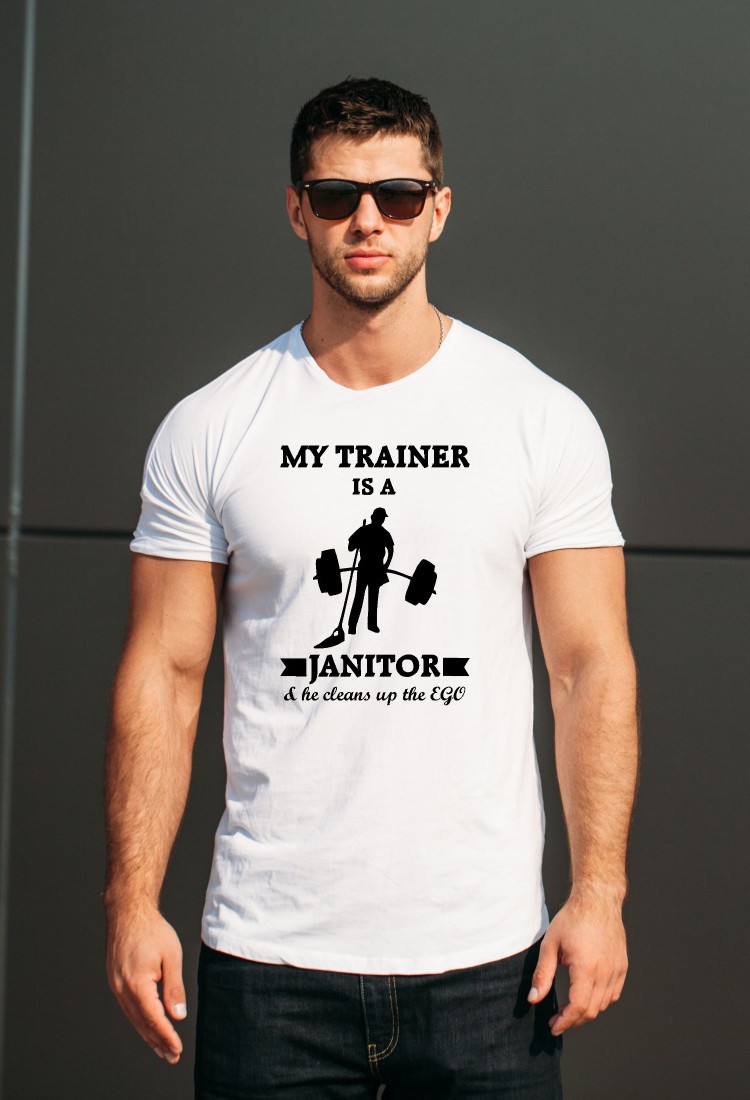 Μπλούζα Κοντομάνικη Με Στάμπα Janitor TSJ5566