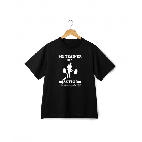 Μπλούζα Κοντομάνικη Με Στάμπα Janitor TSJ5566