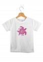 Short Sleeve Blouse With Rhinestones For Girls HIC5466