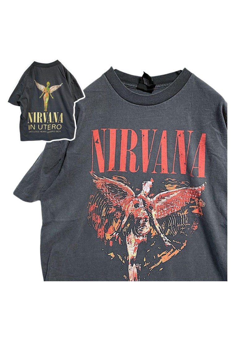 Vintage Nirvana In Utero Angel Edition T-shirt 524049-8