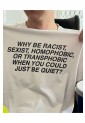 Μπλούζα Why Be Racist WBR687