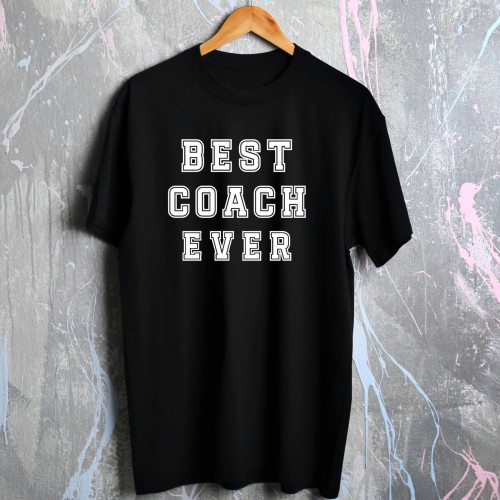 Μπλούζα Κοντομάνικη Best Coach Ever BCE898