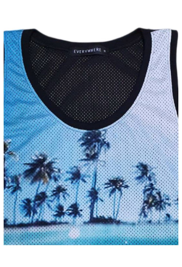 Ανδρικό Tank Top Life Is Hot Live It LIH736