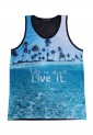 Ανδρικό Tank Top Life Is Hot Live It LIH736 Ανδρικό Tank Top Life Is Hot Live It LIH736