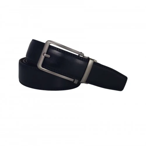 Ανδρική Ζώνη Με Μεταλλική Αγκράφα Δέρμα 3,5 cm * 130 cm. 525563