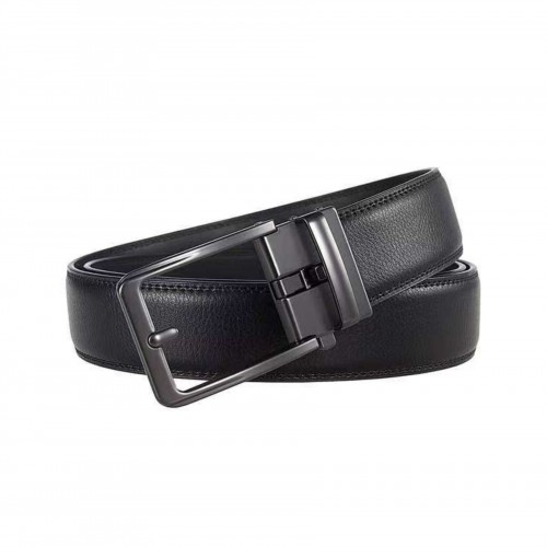 Ανδρική Ζώνη Με Μεταλλική Αγκράφα Δέρμα 3,5 cm * 130 cm. 525563