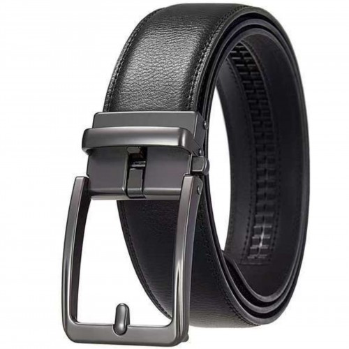 Ανδρική Ζώνη Με Μεταλλική Αγκράφα Δέρμα 3,5 cm * 130 cm. 525563