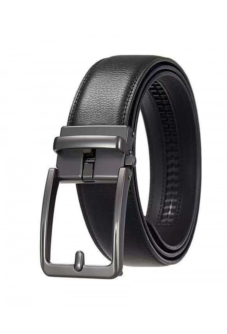 Ανδρική Ζώνη Με Μεταλλική Αγκράφα Δέρμα 3,5 cm * 130 cm. 525563