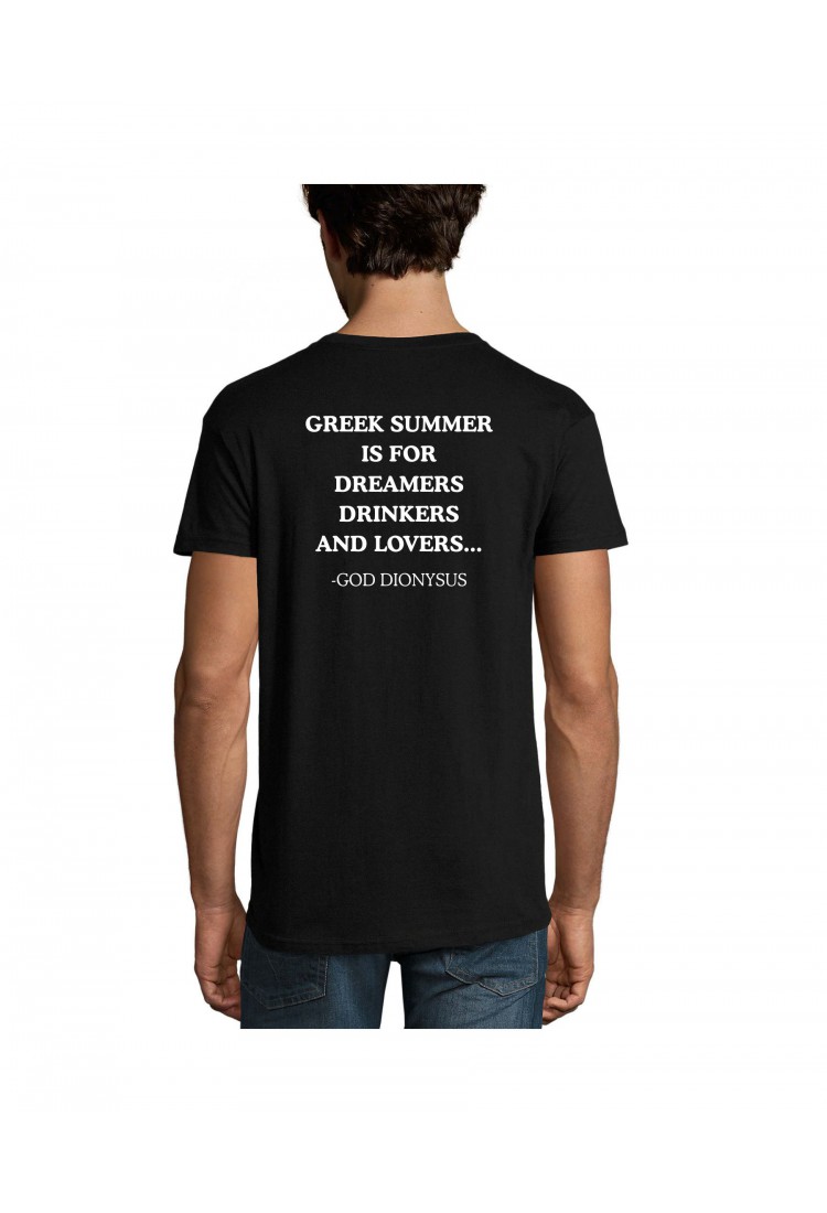 Μπλούζα Κοντομάνικη Greek Summer Is For Dreamers GSI999