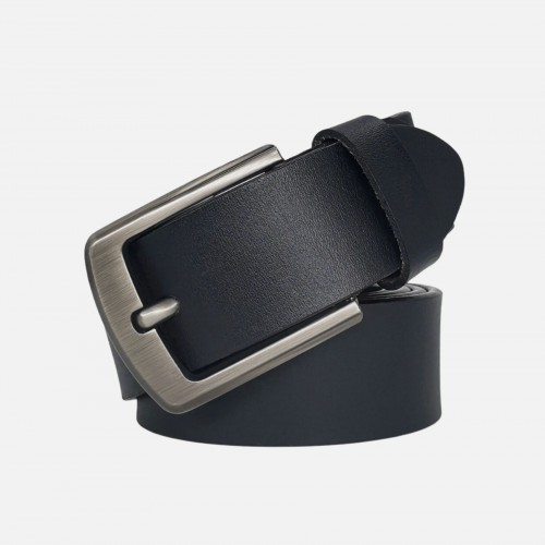 Ζώνη Ανδρική Δερμάτινη Για Τζιν 3,7 cm 527008