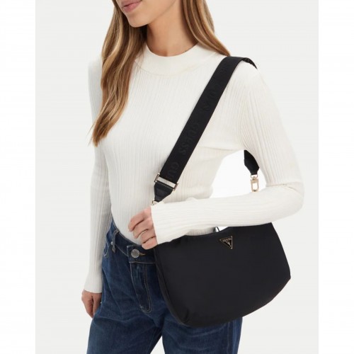 Γυναικεία Μαύρη Τσάντα Ώμου Guess 527019