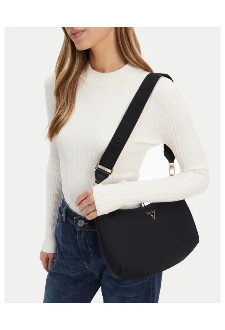 Γυναικεία Μαύρη Τσάντα Ώμου Guess 527019