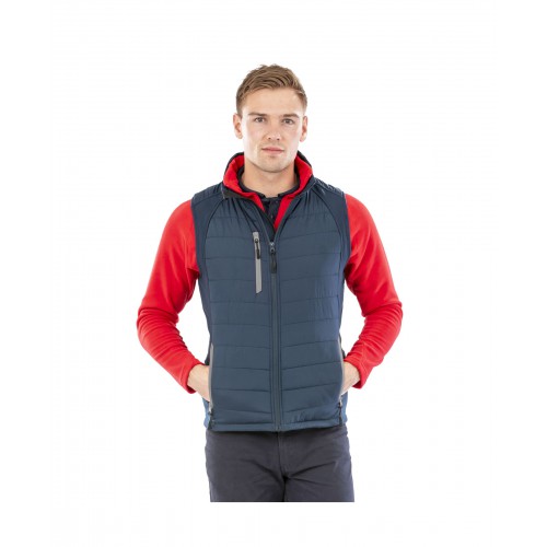 Men's Softshell Vest with Compass Lining 527006