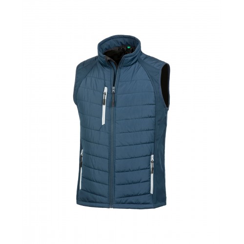 Men's Softshell Vest with Compass Lining 527006