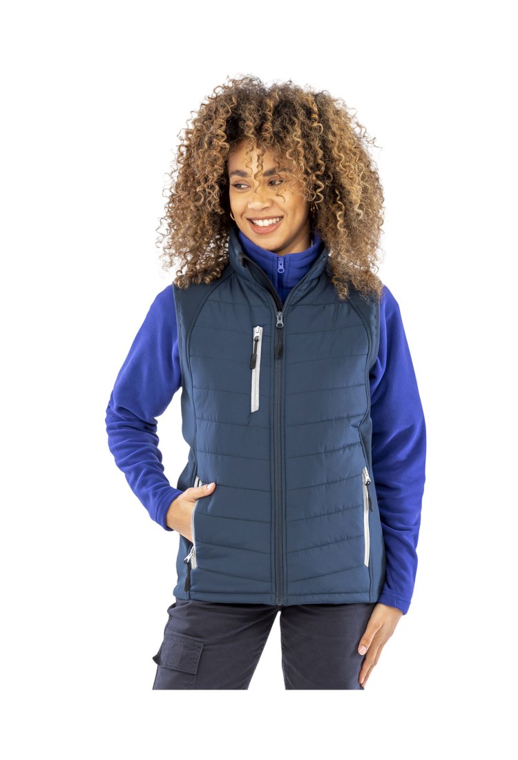 Γιλέκο Γυναικείο Softshell με επένδυση Compass 527006-1