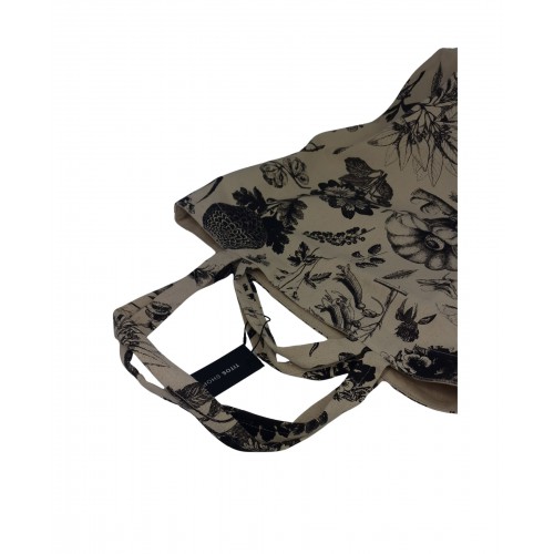 Large Floral Print Canvas Hand/Shoulder Bag 525752