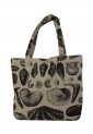 Τσάντα Tote Bag Καμβάς Με Τύπωμα Κοχύλια 525750-1 Τσάντα Tote Bag Καμβάς Με Τύπωμα Κοχύλια 525750-1