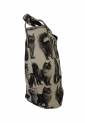 Canvas Tote Bag With Kitten Print 525751